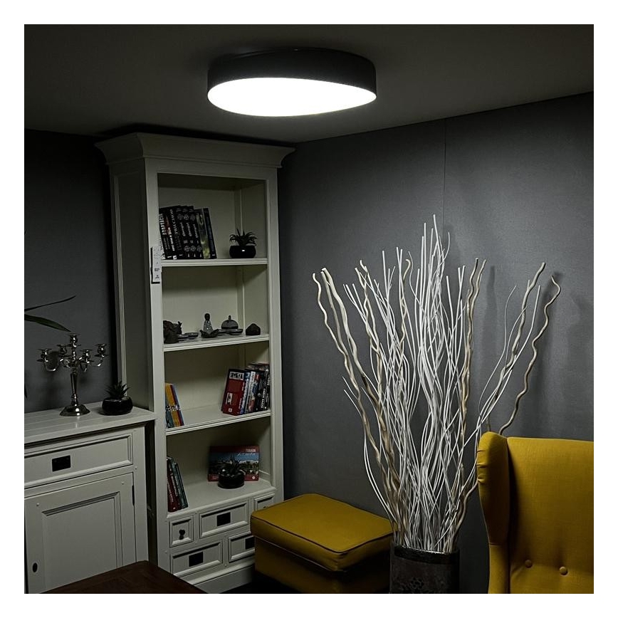Plafón LED regulable LED/48W/230V 2700-6500K Wi-Fi Tuya + mando a distancia