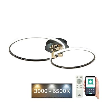 Plafón LED regulable LED/48W/230V 3000-6500K + control remoto