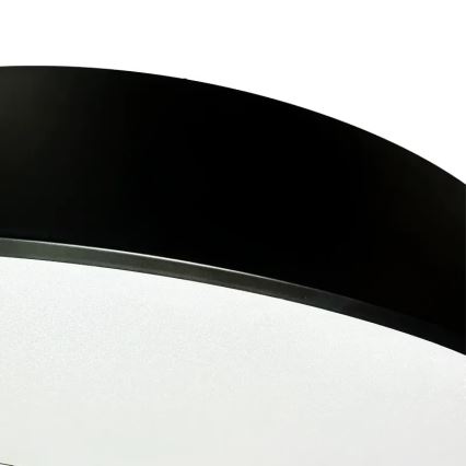 Plafón LED regulable LED/50W/230V 3000-6500K negro + control remoto