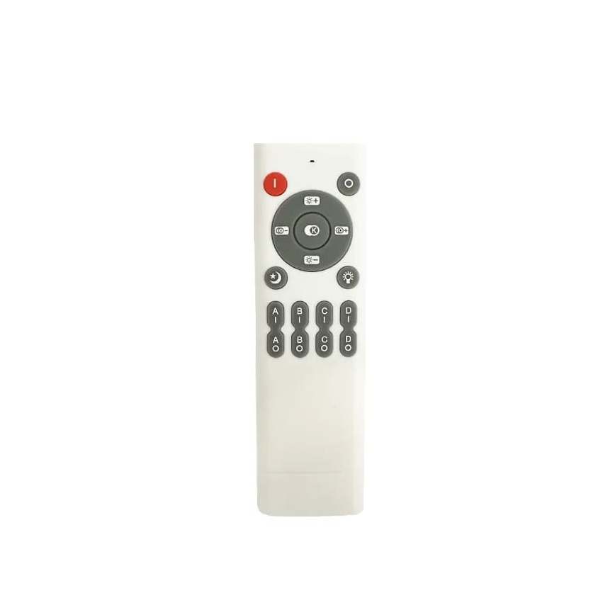 Plafón LED regulable LED/50W/230V 3000-6500K negro + control remoto