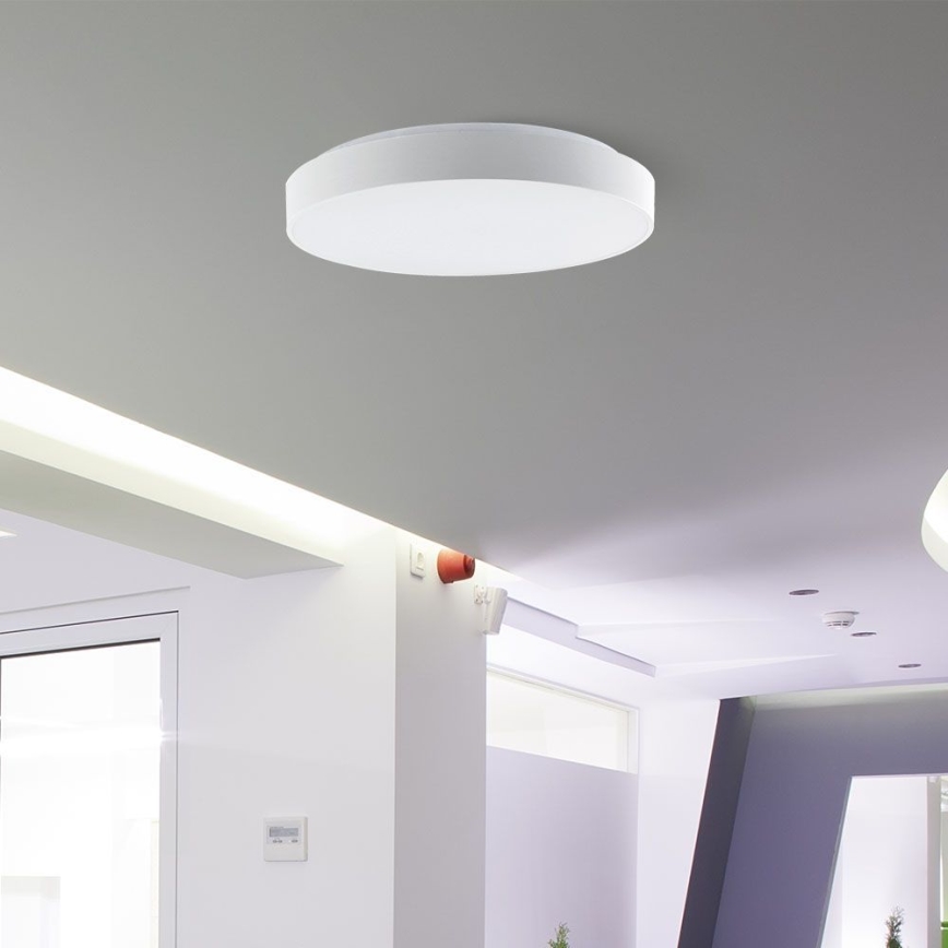 Plafón LED regulable LED/60W/230V 3000-6500K 49,5 cm blanco + control remoto