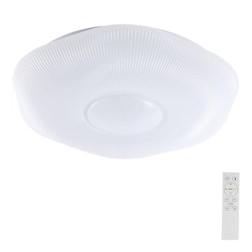 Plafón LED regulable LED/60W/230V 3000-6500K 50 cm blanco + control remoto