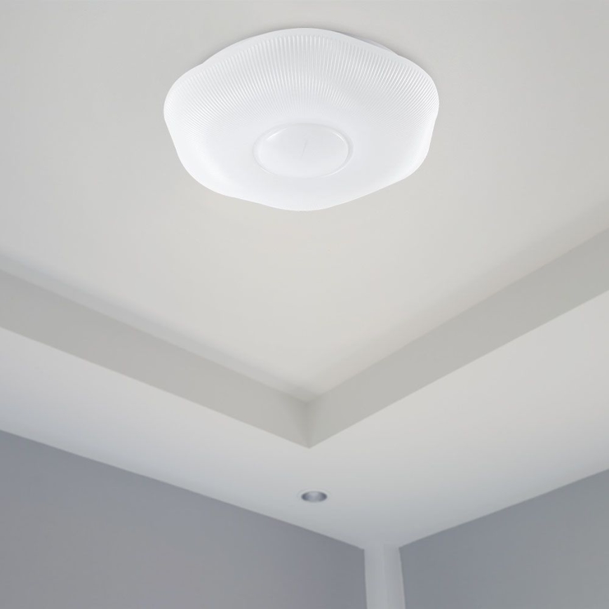 Plafón LED regulable LED/60W/230V 3000-6500K 50 cm blanco + control remoto