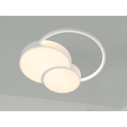 Plafón LED regulable LED/60W/230V 3000-6500K blanco + control remoto