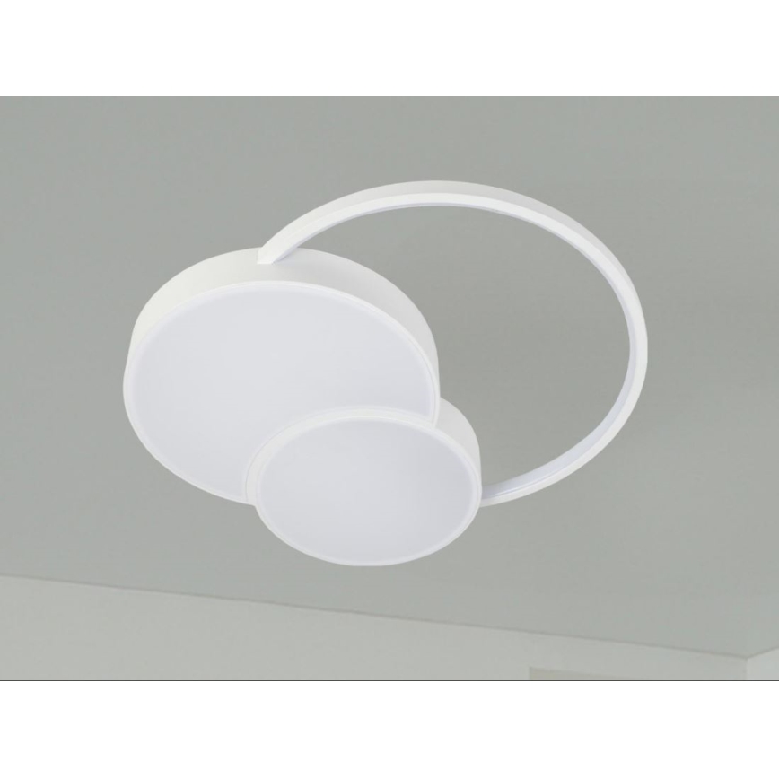 Plafón LED regulable LED/60W/230V 3000-6500K blanco + control remoto