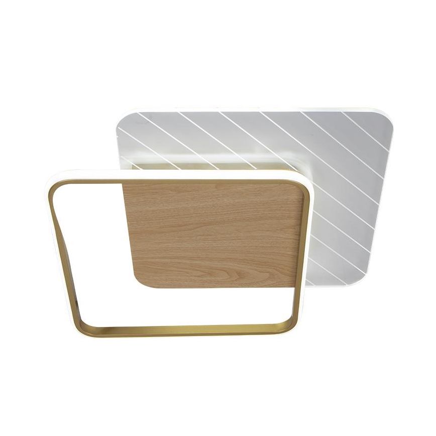 Plafón LED regulable LED/60W/230V 3000-6500K + control remoto