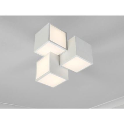 Plafón LED regulable LED/60W/230V 3000-6500K + control remoto