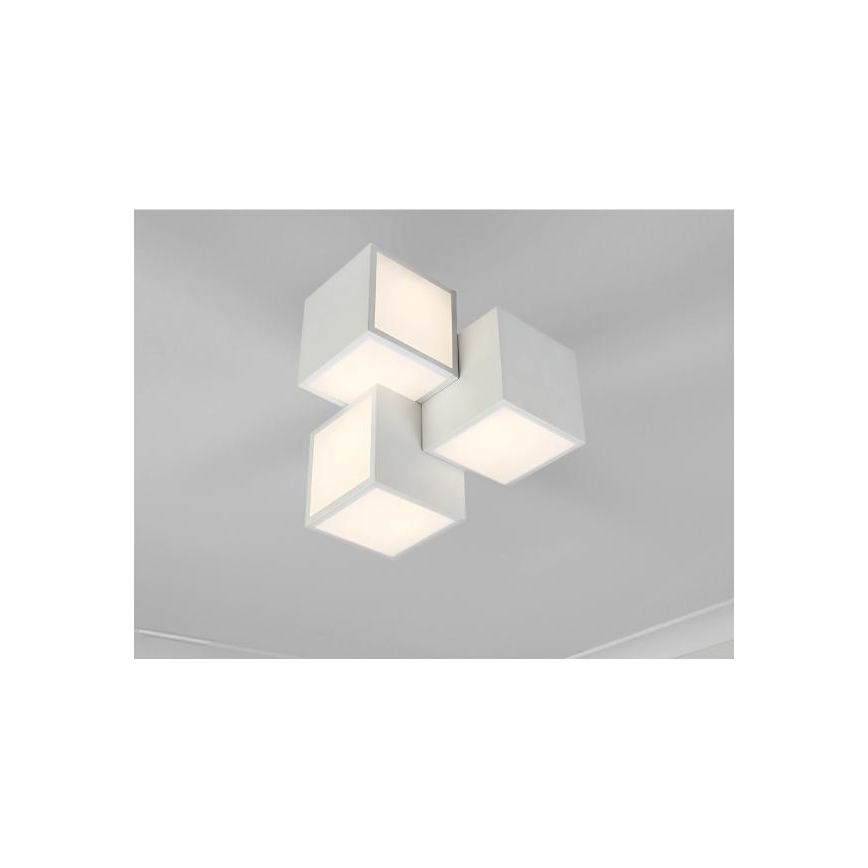 Plafón LED regulable LED/60W/230V 3000-6500K + control remoto