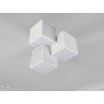 Plafón LED regulable LED/60W/230V 3000-6500K + control remoto
