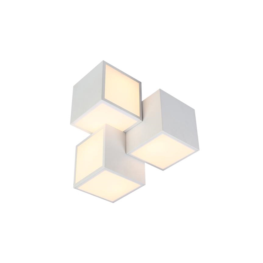 Plafón LED regulable LED/60W/230V 3000-6500K + control remoto