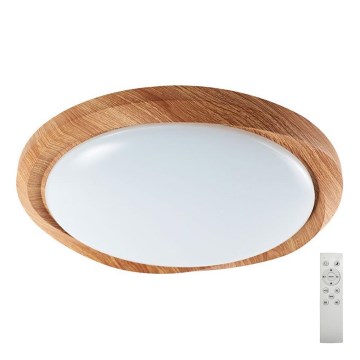Plafón LED regulable LED/60W/230V 3000-6500K + control remoto