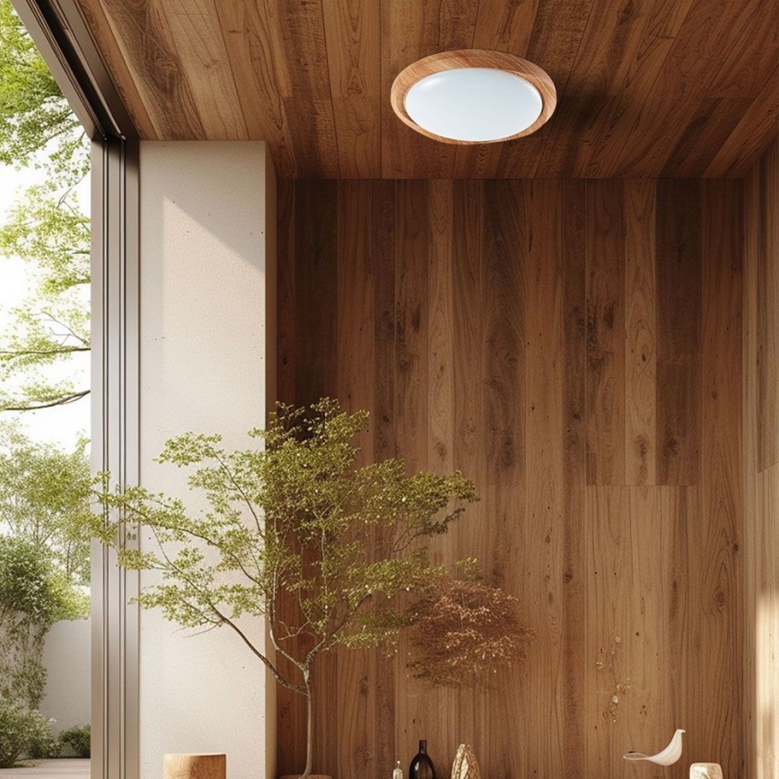 Plafón LED regulable LED/60W/230V 3000-6500K + control remoto