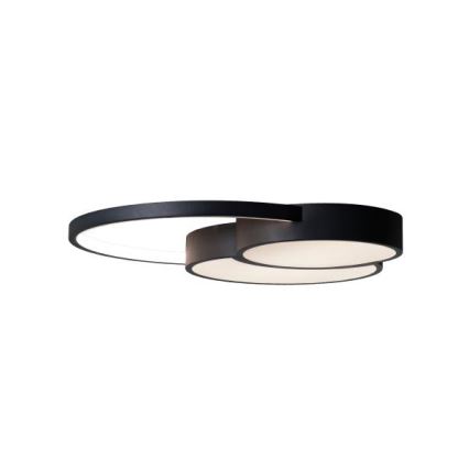 Plafón LED regulable LED/60W/230V 3000-6500K negro + control remoto