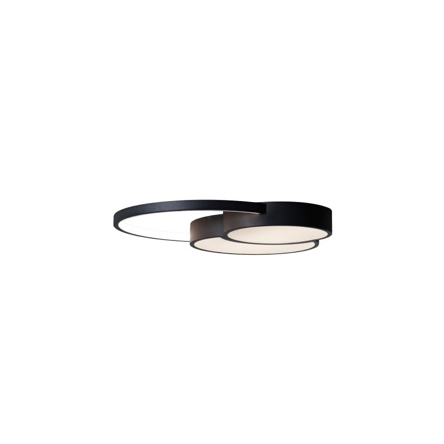 Plafón LED regulable LED/60W/230V 3000-6500K negro + control remoto