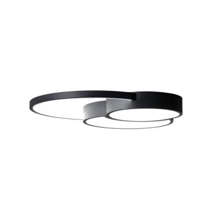 Plafón LED regulable LED/60W/230V 3000-6500K negro + control remoto