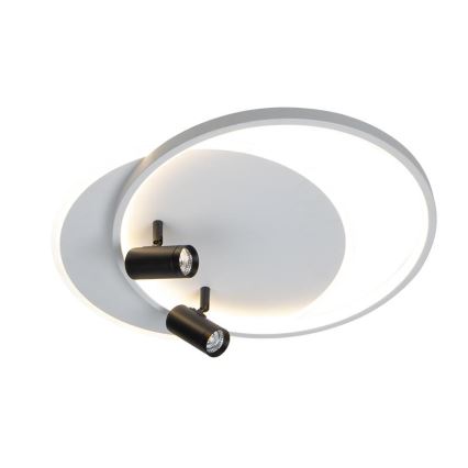 Plafón LED regulable LED/65W/230V 3000-6500K blanco + control remoto