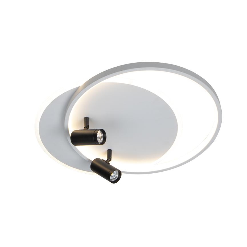 Plafón LED regulable LED/65W/230V 3000-6500K blanco + control remoto