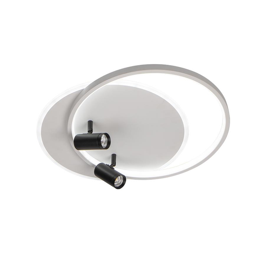 Plafón LED regulable LED/65W/230V 3000-6500K blanco + control remoto