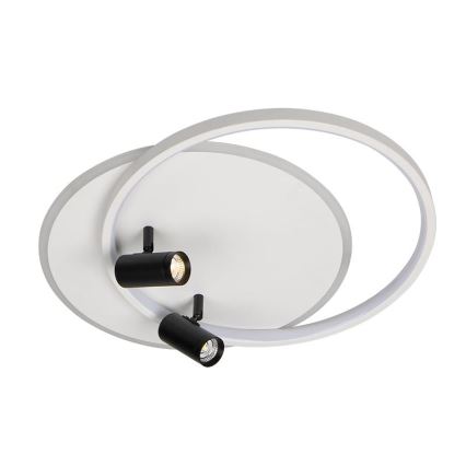 Plafón LED regulable LED/65W/230V 3000-6500K blanco + control remoto