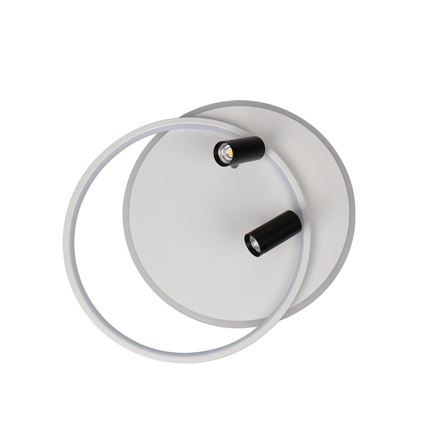 Plafón LED regulable LED/65W/230V 3000-6500K blanco + control remoto