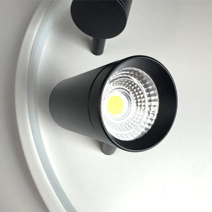 Plafón LED regulable LED/65W/230V 3000-6500K blanco + control remoto