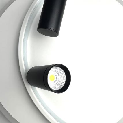 Plafón LED regulable LED/65W/230V 3000-6500K blanco + control remoto