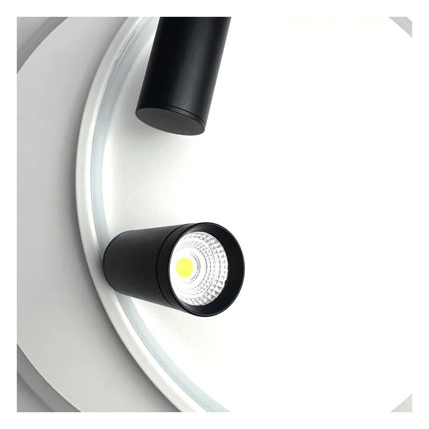 Plafón LED regulable LED/65W/230V 3000-6500K blanco + control remoto