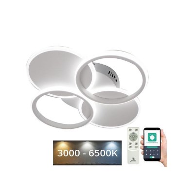 Plafón LED regulable LED/70W/230V 3000-6500K + control remoto