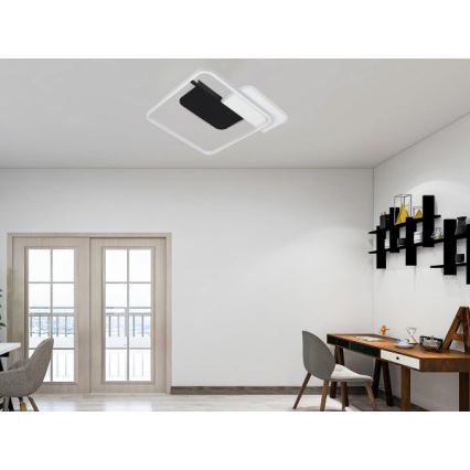 Plafón LED regulable LED/70W/230V 3000-6500K + control remoto