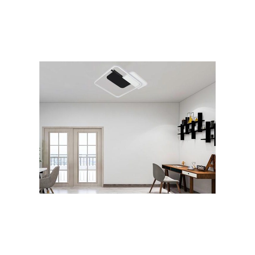 Plafón LED regulable LED/70W/230V 3000-6500K + control remoto