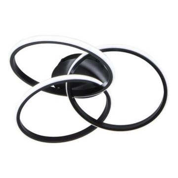 Plafón LED regulable LED/70W/230V 3000-6500K negro + control remoto
