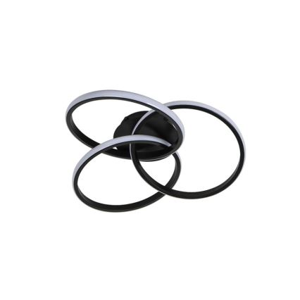 Plafón LED regulable LED/70W/230V 3000-6500K negro + control remoto