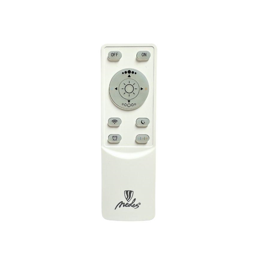 Plafón LED regulable LED/70W/230V 3000-6500K negro/marrón + control remoto