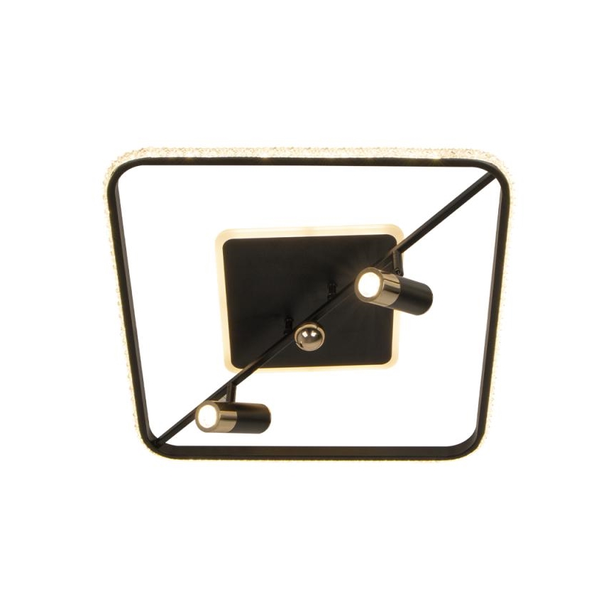 Plafón LED regulable LED/70W/230V 3000-6500K negro + control remoto