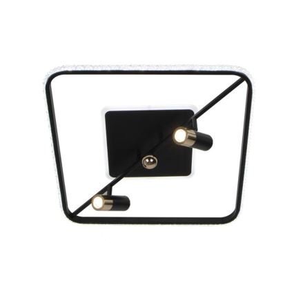 Plafón LED regulable LED/70W/230V 3000-6500K negro + control remoto
