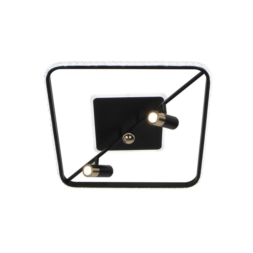 Plafón LED regulable LED/70W/230V 3000-6500K negro + control remoto