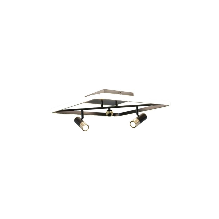 Plafón LED regulable LED/70W/230V 3000-6500K negro + control remoto