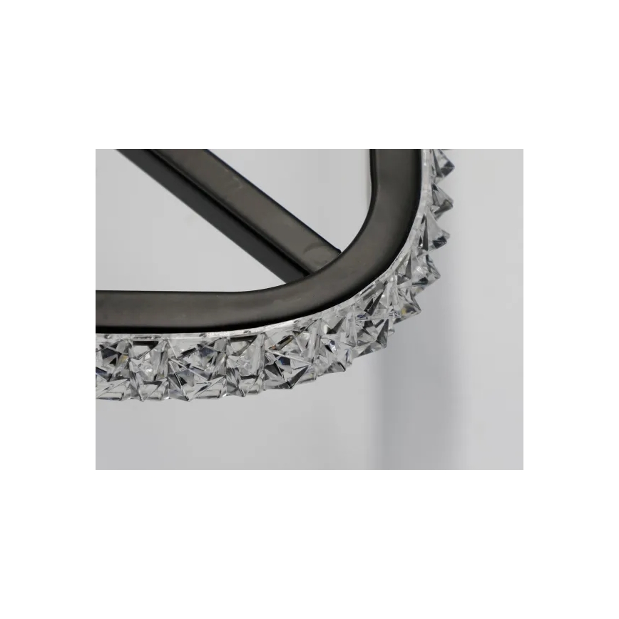 Plafón LED regulable LED/70W/230V 3000-6500K negro + control remoto