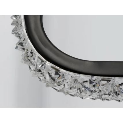 Plafón LED regulable LED/70W/230V 3000-6500K negro + control remoto