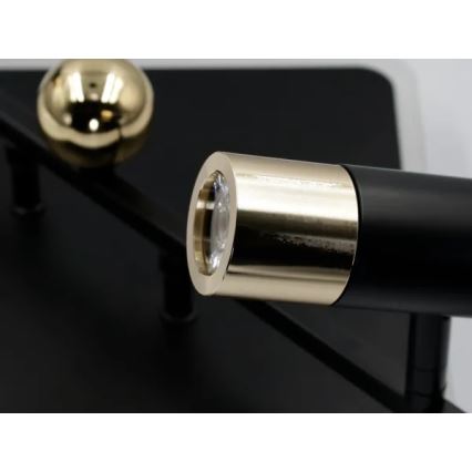 Plafón LED regulable LED/70W/230V 3000-6500K negro + control remoto