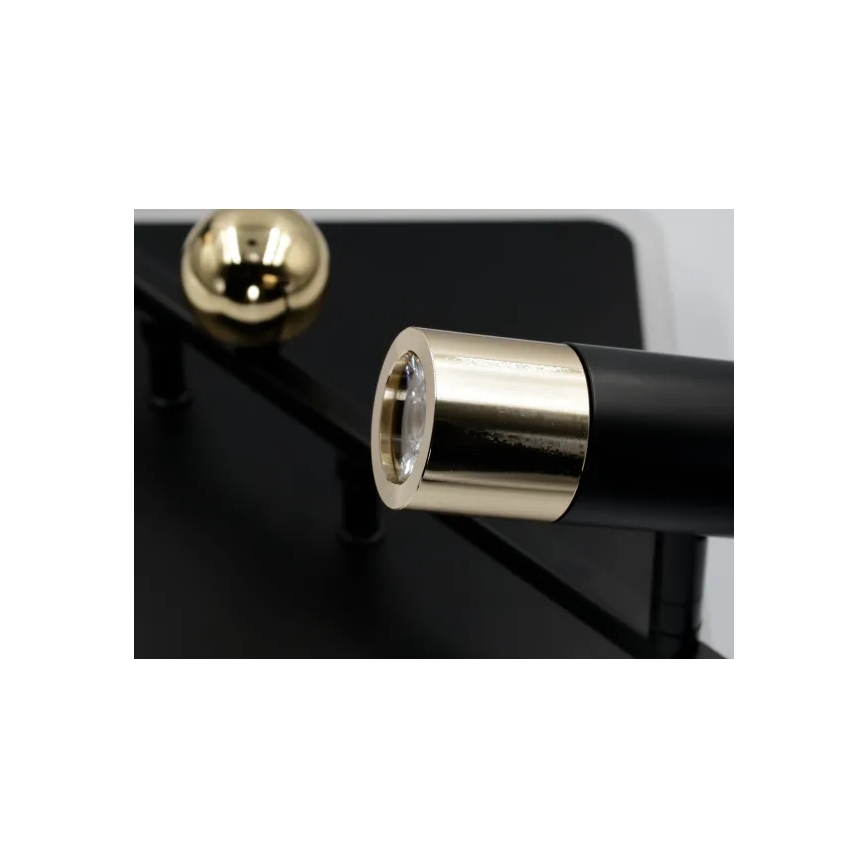 Plafón LED regulable LED/70W/230V 3000-6500K negro + control remoto