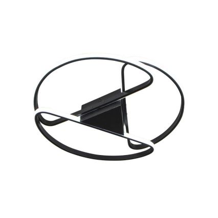Plafón LED regulable LED/75W/230V 3000-6500K negro + control remoto