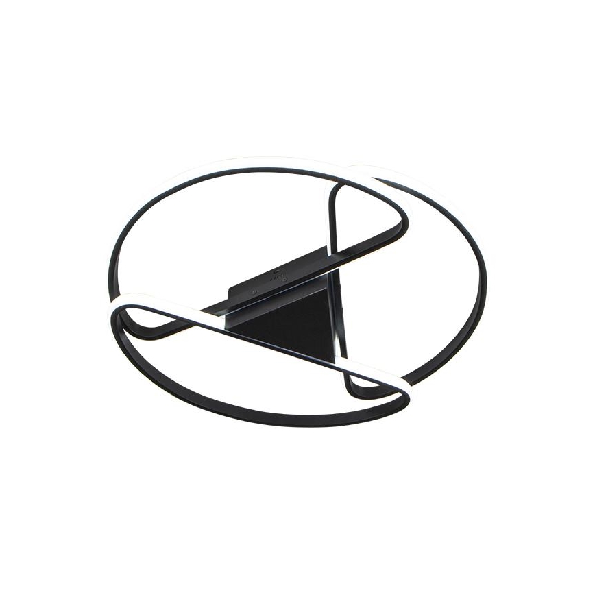 Plafón LED regulable LED/75W/230V 3000-6500K negro + control remoto