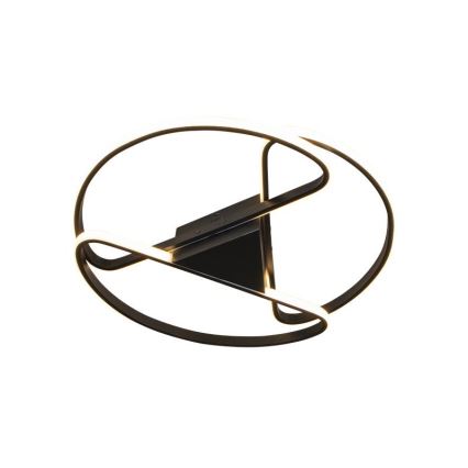 Plafón LED regulable LED/75W/230V 3000-6500K negro + control remoto