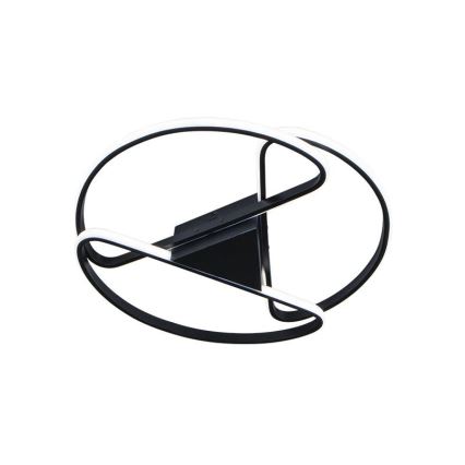 Plafón LED regulable LED/75W/230V 3000-6500K negro + control remoto