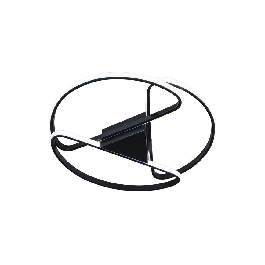 Plafón LED regulable LED/75W/230V 3000-6500K negro + control remoto