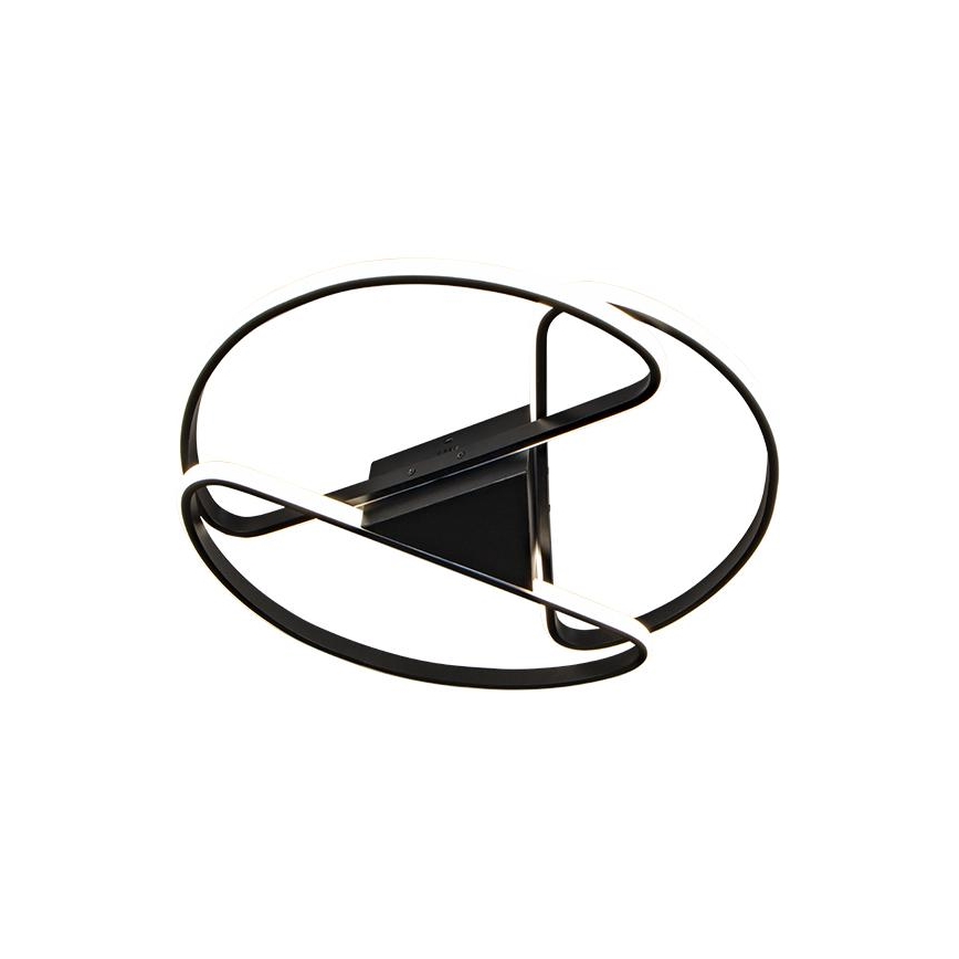 Plafón LED regulable LED/75W/230V 3000-6500K negro + control remoto