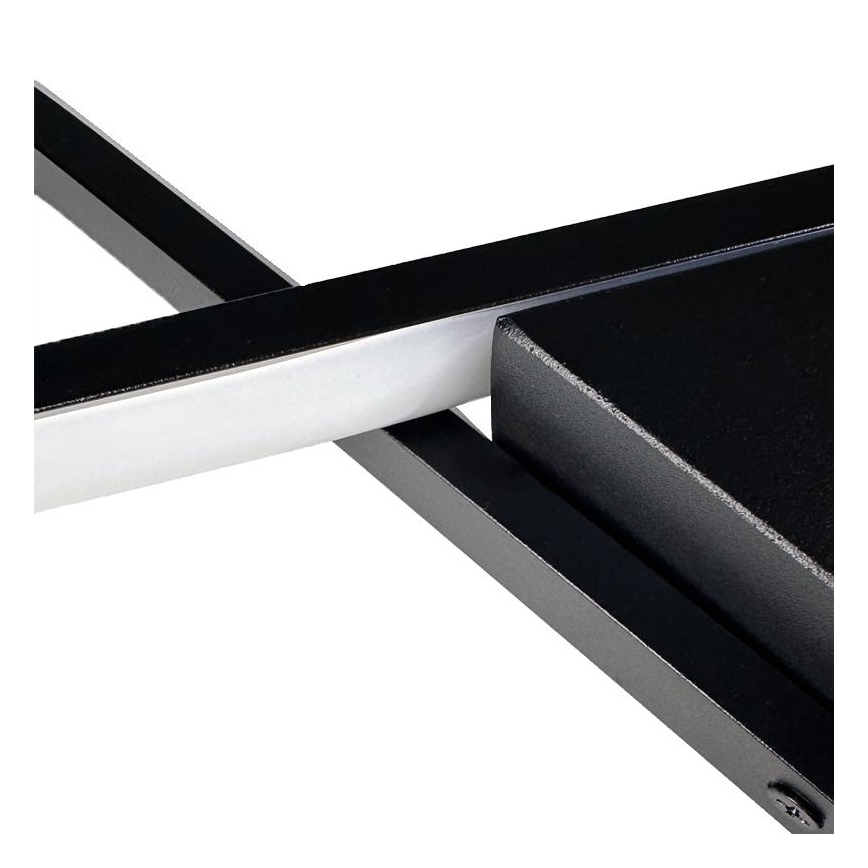 Plafón LED regulable LED/75W/230V 3000-6500K negro + control remoto