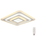 Plafón LED regulable LED/77W/230V 3000-6500K + control remoto