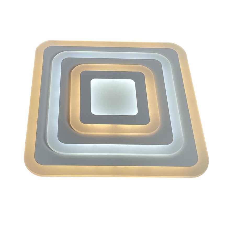 Plafón LED regulable LED/80W/230V 3000-6500K + mando a distancia